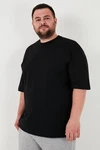Buratti T-Shirt Schwarz/Braun/Rot