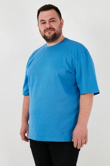 Buratti T-Shirt Hellblau/Blau Buratti T-Shirt Hellblau/Blau