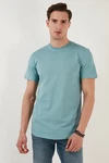 Buratti T-Shirt Regular Fit Blau/Hellblau/Grün/Türkis