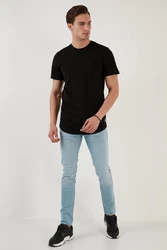 Buratti T-Shirt Regular Fit Schwarz