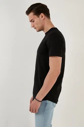 Buratti T-Shirt Regular Fit Schwarz