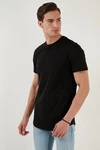 Buratti T-Shirt Regular Fit Schwarz