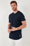 Buratti T-Shirt Regular Fit Dunkelblau/Hellblau