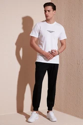 Buratti T-Shirt Regular Fit Weiß/Creme