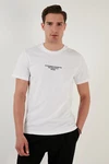 Buratti T-Shirt Regular Fit Weiß/Creme