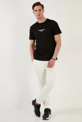 Buratti T-Shirt Regular Fit Schwarz