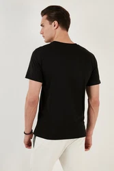Buratti T-Shirt Regular Fit Schwarz