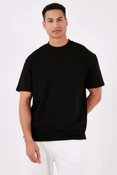 Buratti T-Shirt Regular Fit Weiß/Schwarz