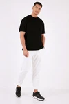 Buratti T-Shirt Regular Fit Weiß/Schwarz