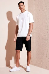 Buratti T-Shirt Regular Fit Weiß/Creme