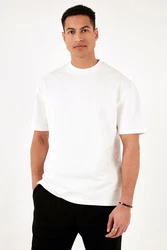 Buratti T-Shirt Regular Fit Weiß/Creme