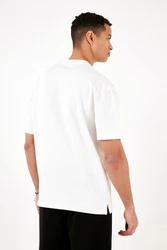 Buratti T-Shirt Regular Fit Weiß/Creme