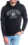 JACK & JONES Herren Hoodie mit Kapuze mit Logo Dunkelblau/Schwarz/Hellblau JACK & JONES Herren Hoodie mit Kapuze mit Logo Dunkelblau/Schwarz/Hellblau
