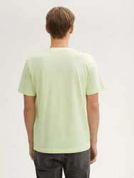 TOM TAILOR T-Shirt mit Foto-Print Hellgrün/Grün