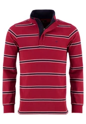 FYNCH-HATTON Sweatshirt Langarmshirt Rugby Dunkelrot/Bordeaux/Rot