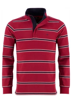 FYNCH-HATTON Sweatshirt Langarmshirt Rugby Dunkelrot/Bordeaux/Rot FYNCH-HATTON Sweatshirt Langarmshirt Rugby Dunkelrot/Bordeaux/Rot