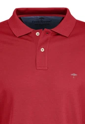 FYNCH-HATTON Langarmshirt Polo Rot/Dunkelrot