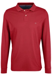 FYNCH-HATTON Langarmshirt Polo Rot/Dunkelrot