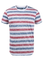 !Solid Rundhalsshirt SDTet Kurzarmshirt Rot/Mischfarben/Lila
