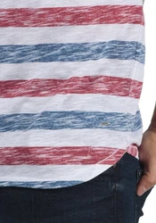 !Solid Rundhalsshirt SDTet Kurzarmshirt Rot/Mischfarben/Lila