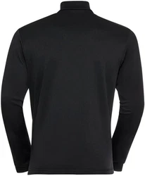 Odlo Longsleeve Midlayer Full Zip Berra Schwarz/Dunkelgrau
