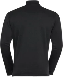 Odlo Longsleeve Midlayer Full Zip Berra Schwarz/Dunkelgrau