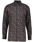OLYMP Businesshemd Herren Modern Fit Rot/Mischfarben
