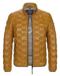 Lederjacke MSAversa in Stepp-Optik aus Lammleder