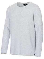 FALKENSTEJN Strickpullover Simonstown Grau/Hellgrau