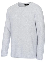 FALKENSTEJN Strickpullover Simonstown Grau/Hellgrau