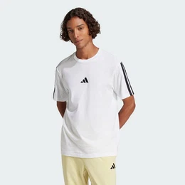 Poloshirt ESSENTIALS 3-STREIFEN SINGLE JERSEY T-SHIRT
