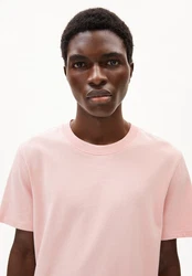 Armedangels T-Shirt MAARKOS Rosa/Rot
