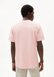 Armedangels T-Shirt MAARKOS Rosa/Rot