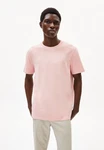 Armedangels T-Shirt MAARKOS Rosa/Rot