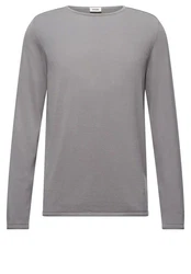 Drykorn Strickpullover Rikono Grau/Hellgrau/Dunkelgrau