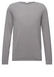 Drykorn Strickpullover Rikono Grau/Hellgrau/Dunkelgrau