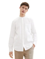 TOM TAILOR Shirt Hemd Weiß
