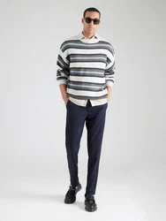 JACK & JONES Hose 'Marco Connor' Dunkelblau/Blau