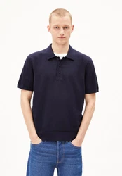 Armedangels Strickpullover TAAKOS Herren Strickshirt Dunkelblau/Blau