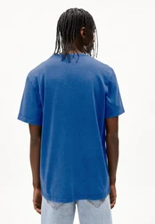 ARMEDANGELS T-Shirt 'MAARKOS' (GOTS) Blau/Hellblau/Dunkelblau