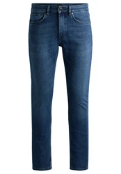 BOSS 5-Pocket Jeans Delaware (1-tlg) Dunkelblau/Blau/Hellblau