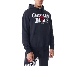 New Era Sweatshirt Hoodie NBA CF Chicago Bulls (1-tlg) Hellblau/Dunkelblau/Blau