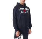 New Era Sweatshirt Hoodie NBA CF Chicago Bulls (1-tlg) Hellblau/Dunkelblau/Blau