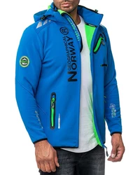 Geographical Norway Softshelljacke Herren Outdoor Jacke baroyaute blau