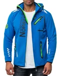 Geographical Norway Softshelljacke Herren Outdoor Jacke baroyaute blau