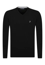 Sweatshirt V-Neck Cotton Pullover