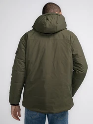Petrol Industries Parka 'Eek' mit verstellbarer Kapuze Dunkelgrün/Khaki/Grün
