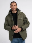 Petrol Industries Parka 'Eek' mit verstellbarer Kapuze Dunkelgrün/Khaki/Grün