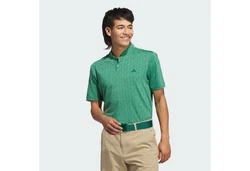 adidas Performance Poloshirt ULTIMATE365 PRINTED POLOSHIRT Grün/Dunkelgrün