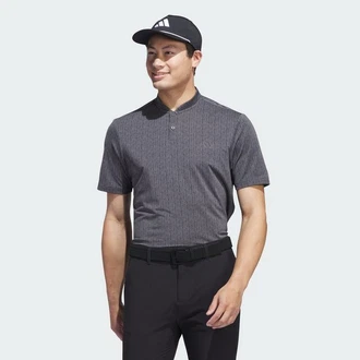 adidas Performance Poloshirt ULTIMATE365 PRINTED POLOSHIRT Hellgrau/Grau/Dunkelgrau adidas Performance Poloshirt ULTIMATE365 PRINTED POLOSHIRT Hellgrau/Grau/Dunkelgrau